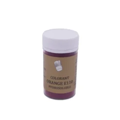 Colorant alimentaire poudre orange 25g - Sélectarôme