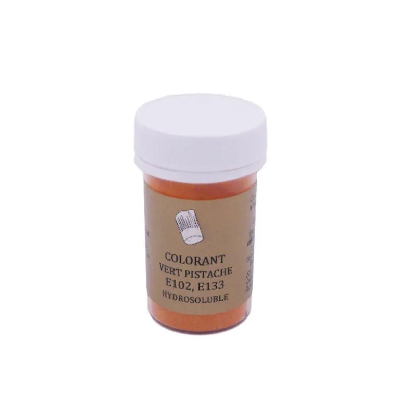 Colorant alimentaire poudre vert pistache 10g - Sélectarôme