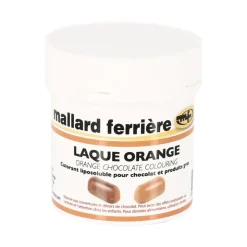 Colorant chocolat poudre liposoluble orange 15g