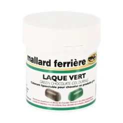 Colorant chocolat poudre liposoluble vert 15g