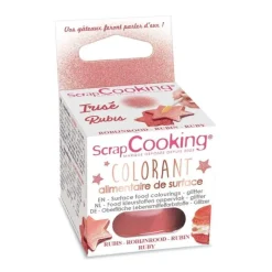 Colorant de surface Rubis - ScrapCooking