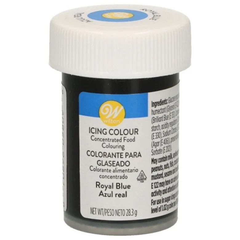 Colorant gel bleu royal Icing Color - Wilton