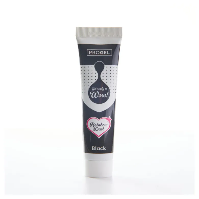 Colorant gel ProGel noir 25g - Rainbow Dust