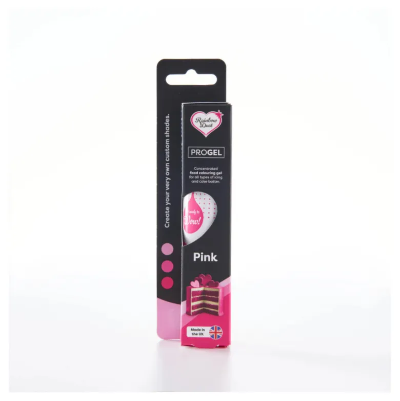 Colorant gel ProGel Rose 25g - Rainbow Dust