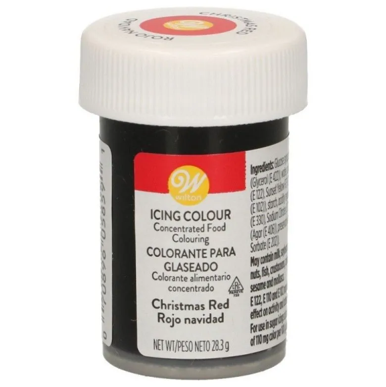 Colorant gel rouge Christmas Icing Color - Wilton