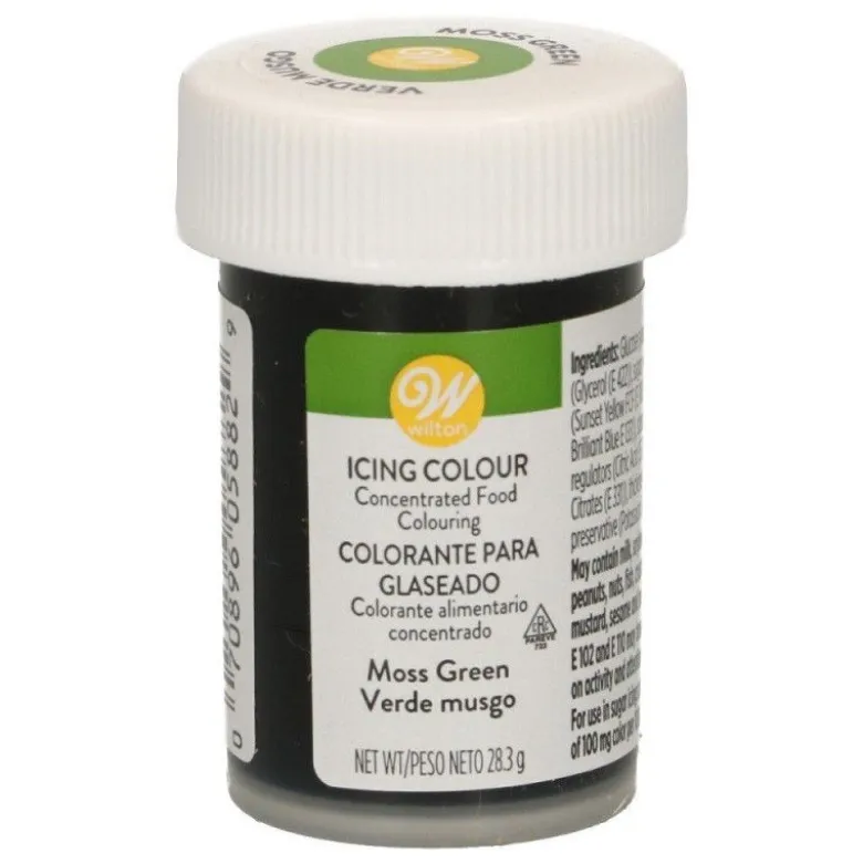 Colorant gel vert Mousse Icing Color - Wilton