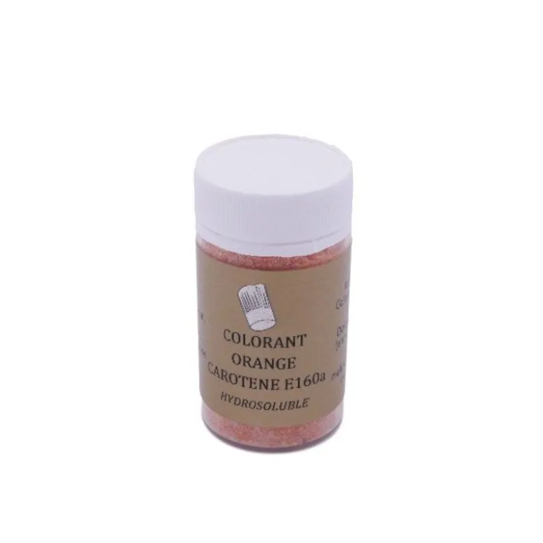 Colorant naturel poudre orange carotène 25g - Sélectarôme