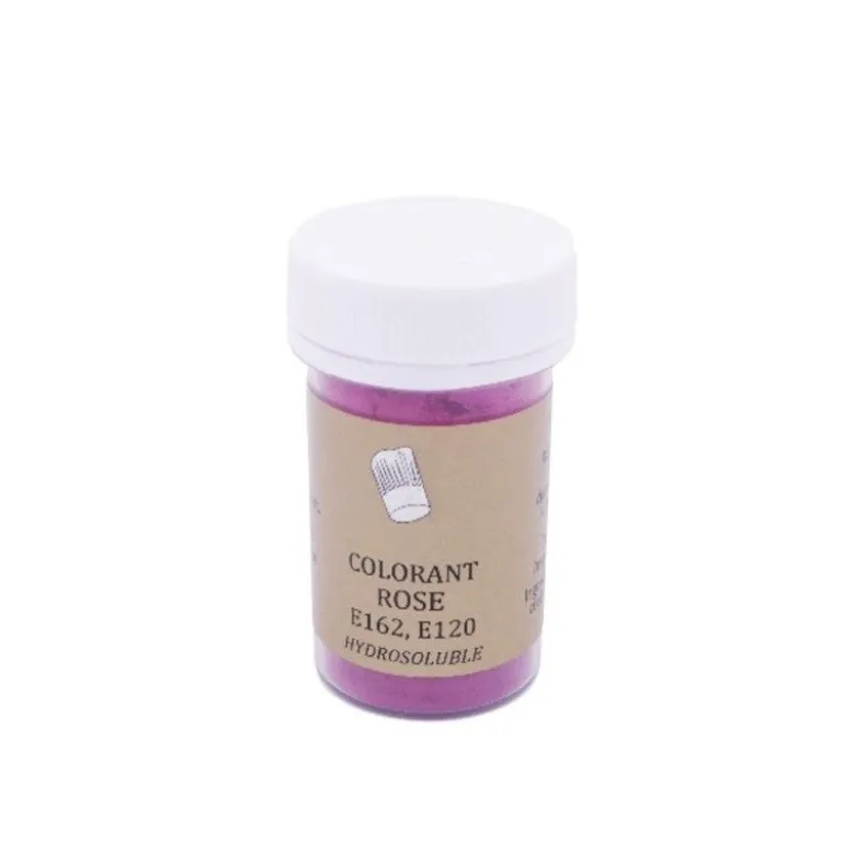 Colorant naturel poudre rose 10g - Sélectarôme