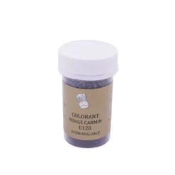 Colorant naturel poudre rouge carmin 10g - Sélectarôme