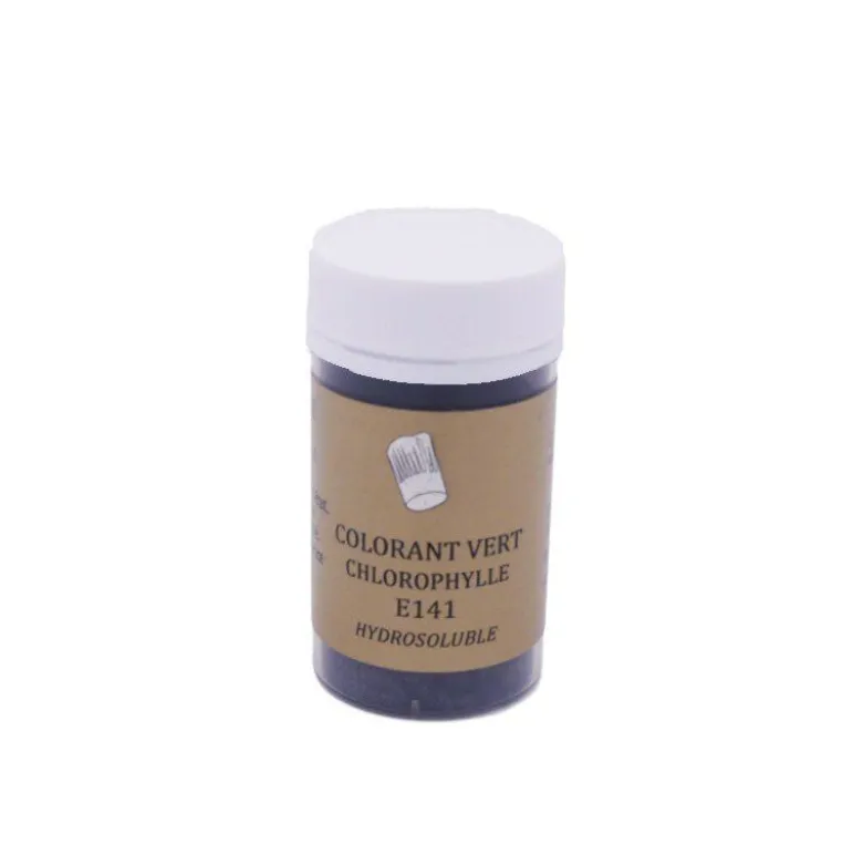 Colorant naturel poudre vert 25g - Sélectarôme