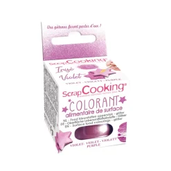 Colorant Surface Irisé Violet - ScrapCooking