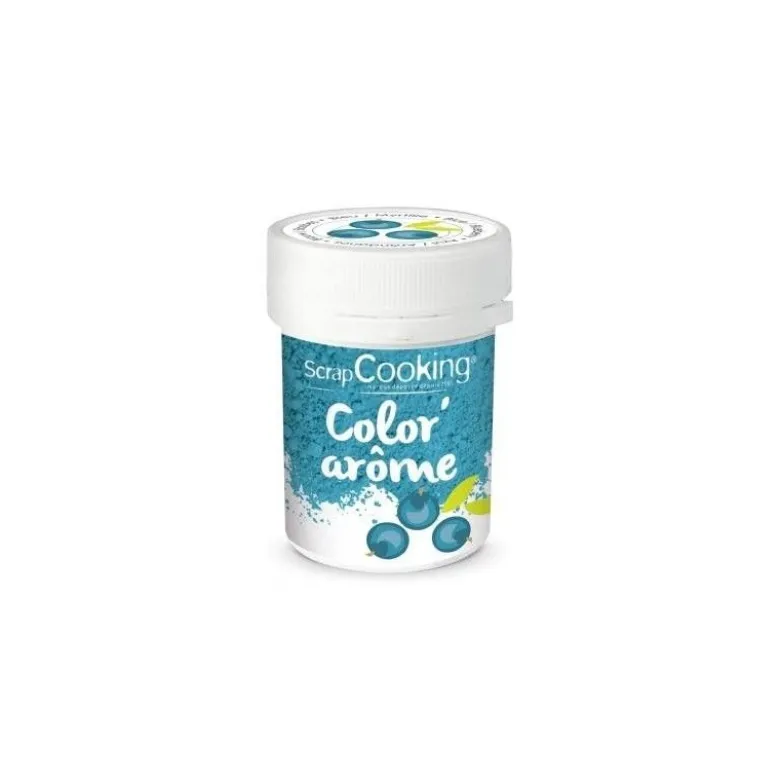Color'arôme bleu / myrtille 10g - ScrapCooking