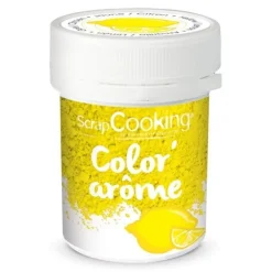 Color'arôme jaune / citron 10g - ScrapCooking