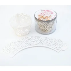 Contour cupcake Dentelle x12 - ScrapCooking