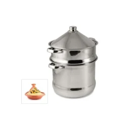 Couscoussier inox tajine 14L - Baumalu