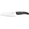 Couteau céramique Santoku 14cm manche noir - Kyocera