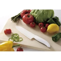 Couteau céramique universel 13cm manche blanc - Kyocera