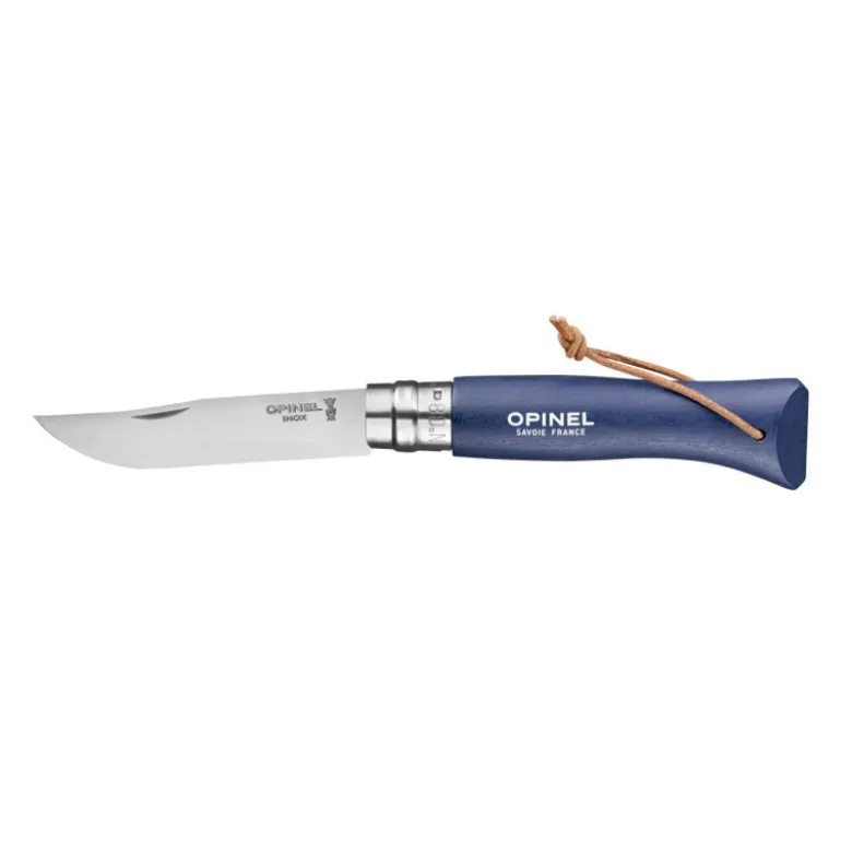 Couteau de Poche Bleu Foncé Baroudeur N°8 - Opinel