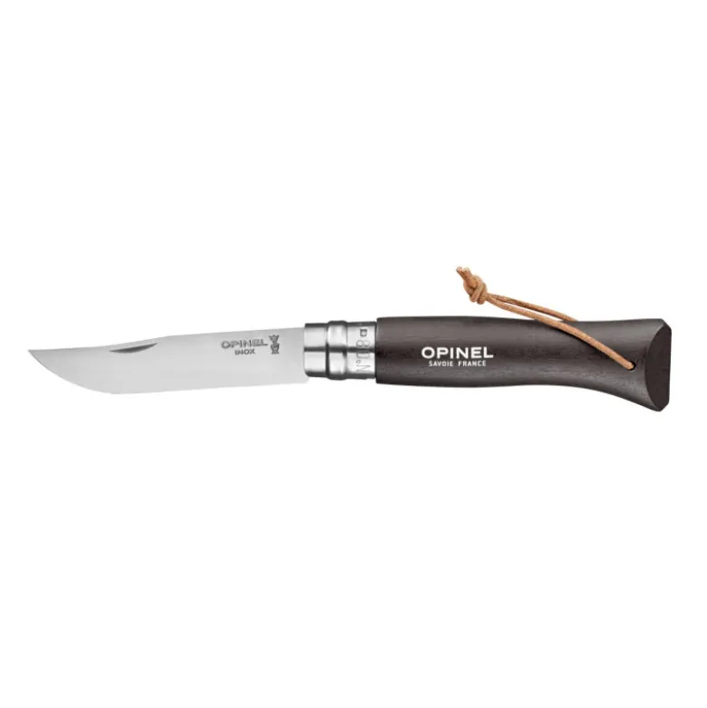 Couteau de Poche Noir Brun Baroudeur N°8 - Opinel