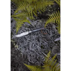 Couteau de Poche Noir Brun Baroudeur N°8 - Opinel