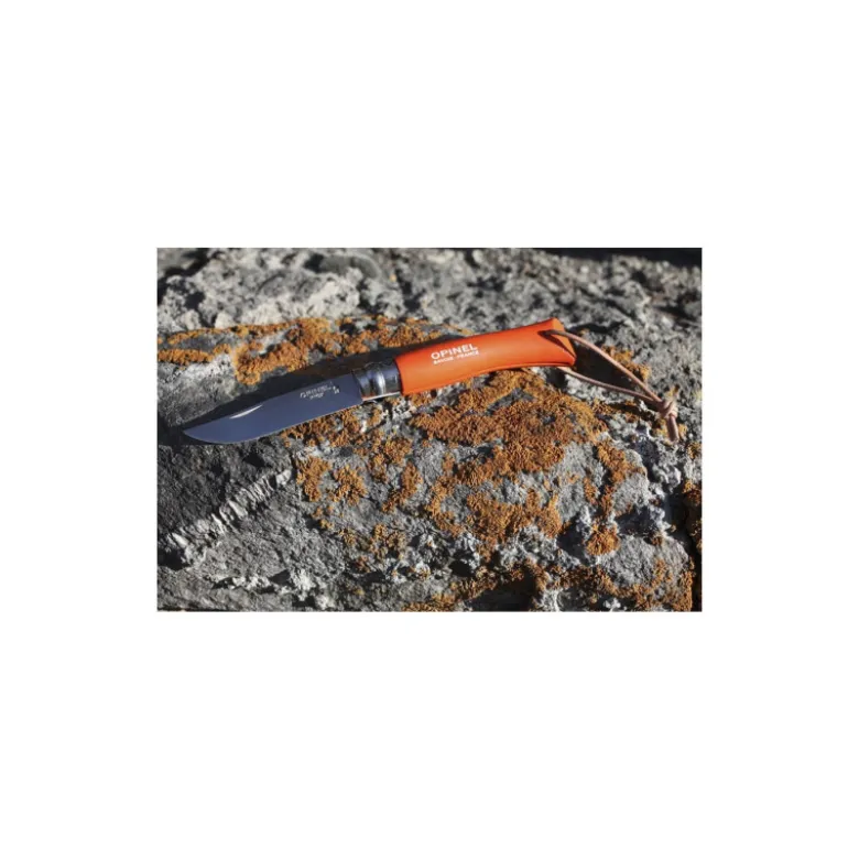 Couteau de Poche Orange Baroudeur N°7 - Opinel