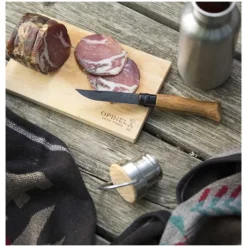 Couteau de Poche Plumier Chêne Black Édition N°8 - Opinel