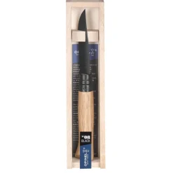 Couteau de Poche Plumier Chêne Black Édition N°8 - Opinel