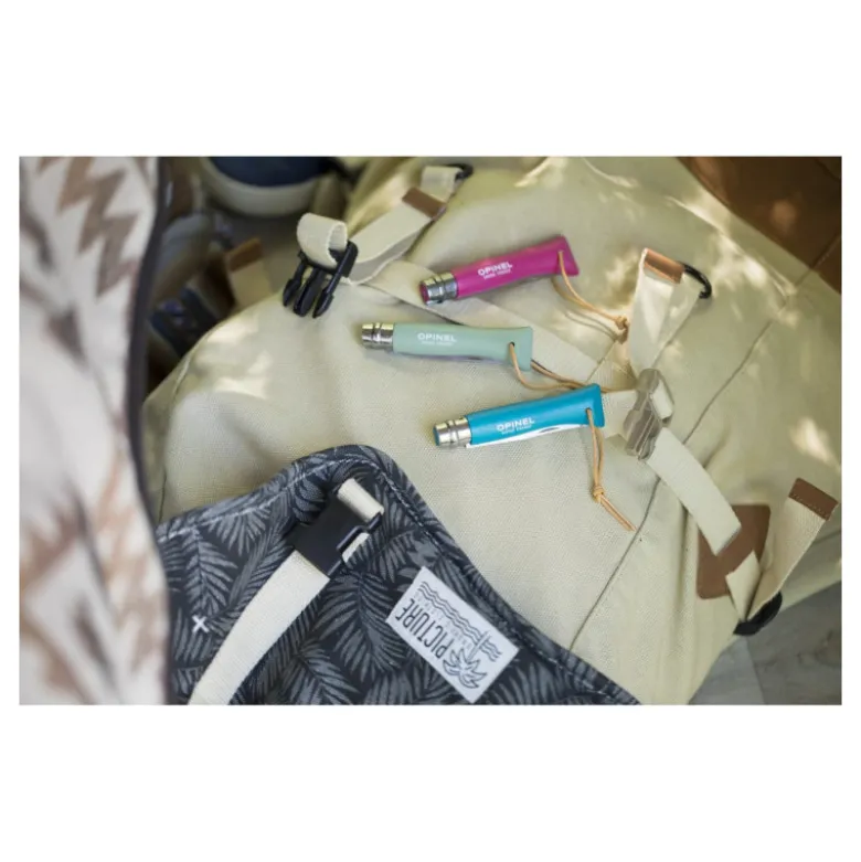 Couteau de Poche Turquoise Baroudeur N°6 - Opinel