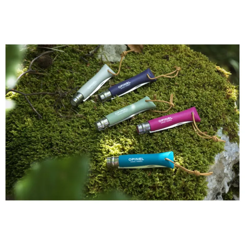 Couteau de Poche Violet Gris Baroudeur N°6 - Opinel