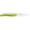 Couteau d'office céramique 7,5cm manche vert - Kyocera