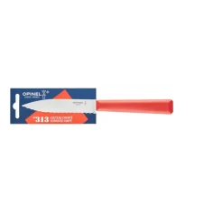 Couteau d'Office Cranté Rouge Les Essentiels + N°313 - Opinel