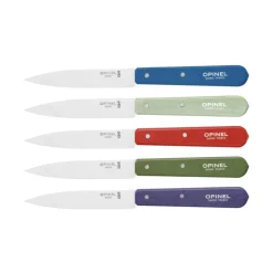 Couteau d'Office Inox et Bois 10 cm Kaki N°112 - Opinel