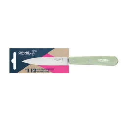 Couteau d'Office Inox et Bois 10 cm Sauge N°112 - Opinel