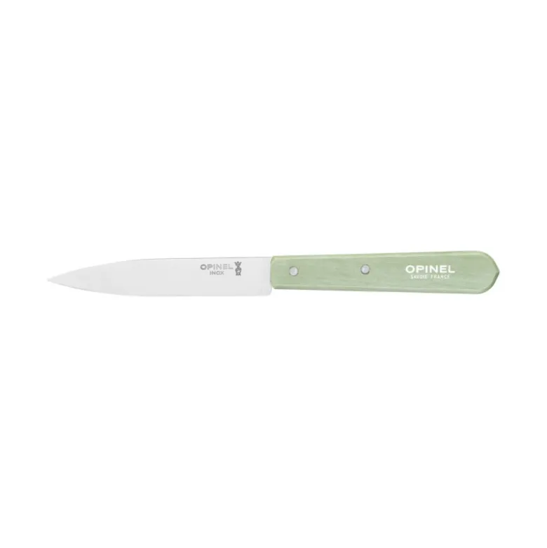 Couteau d'Office Inox et Bois 10 cm Sauge N°112 - Opinel