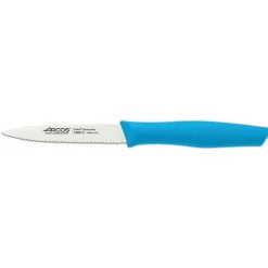 Couteau office cranté Nova 10cm bleu - Arcos