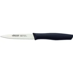 Couteau office cranté Nova 10cm noir - Arcos