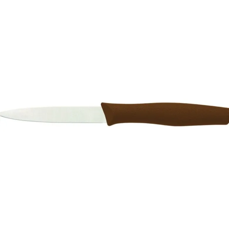 Couteau office marron 10cm - Mallard Ferrière