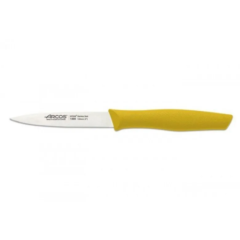 Couteau office Nova 10cm jaune - Arcos