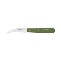 Couteau pour Légumes Inox et Bois Kaki N°114 - Opinel