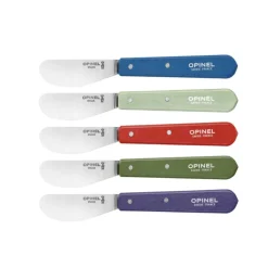 Couteau à Tartiner Inox et Bois Rouge N°117 - Opinel