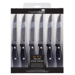 Couteaux à steak inox x6 - Master Class
