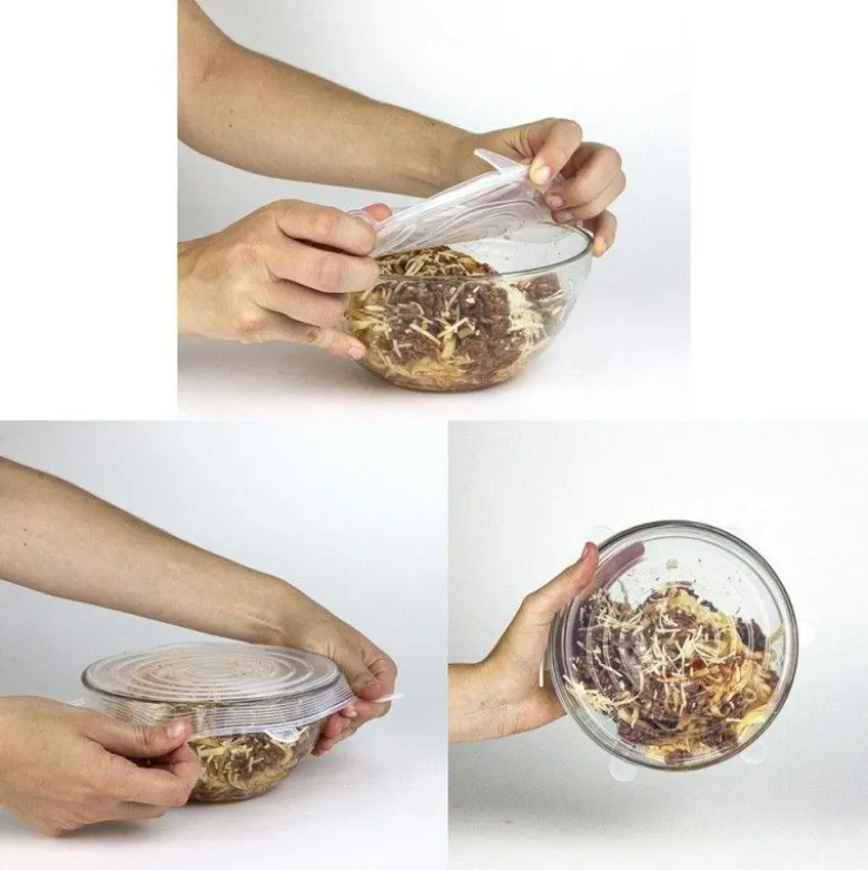 Couvercle extensible hermétique silicone x3 - Cook Concept