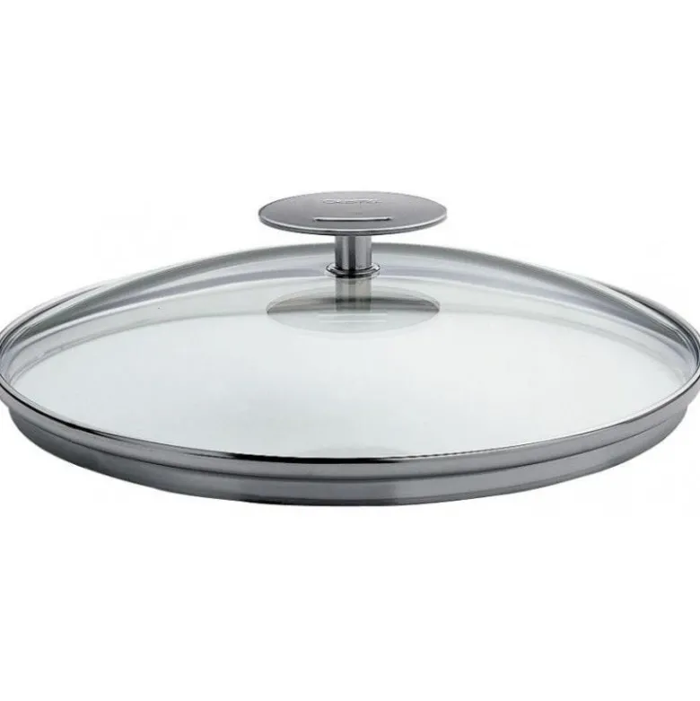 Couvercle verre Platine 16cm - Cristel