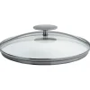 Couvercle verre Platine 18cm - Cristel
