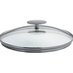 Couvercle verre Platine 18cm - Cristel
