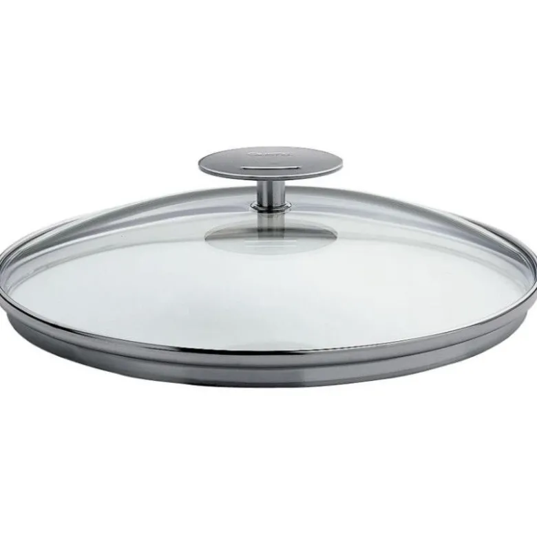 Couvercle verre Platine 24cm - Cristel
