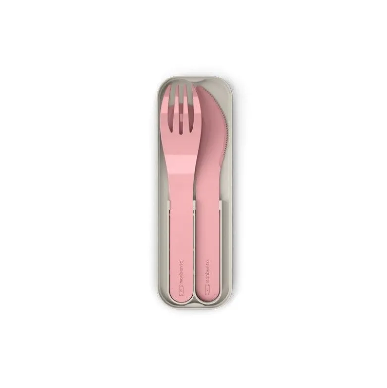 Couverts MB Pocket Color Rose Blush - Monbento