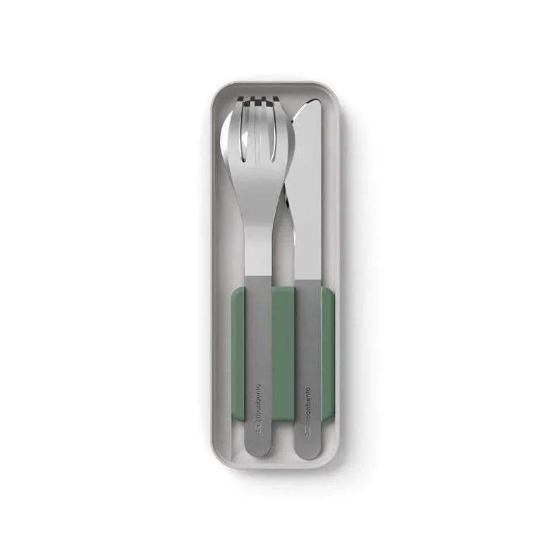 Couverts MB Slim Box Vert Natural - Monbento
