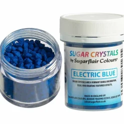 Cristaux de Sucre Bleu Foncé 40g - Sugarflair