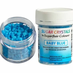 Cristaux de Sucre Bleu 40g - Sugarflair